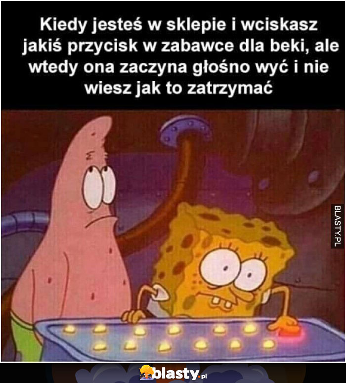 kiedy jestes w sklepie, i wciskasz jakis przycisk