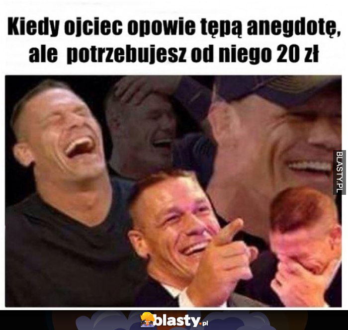 Kiedy ojciec powie tanią anegdotę