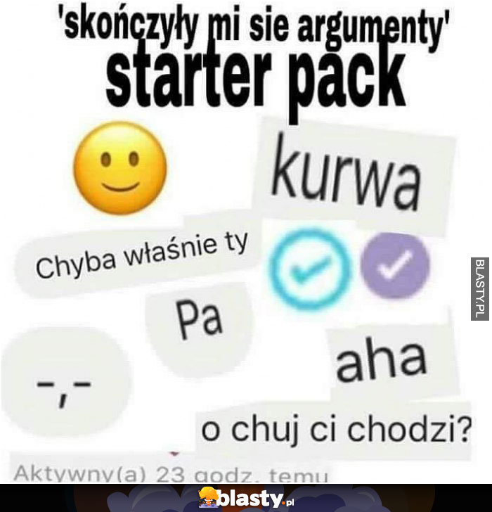 sknczyly mi sie argumenty