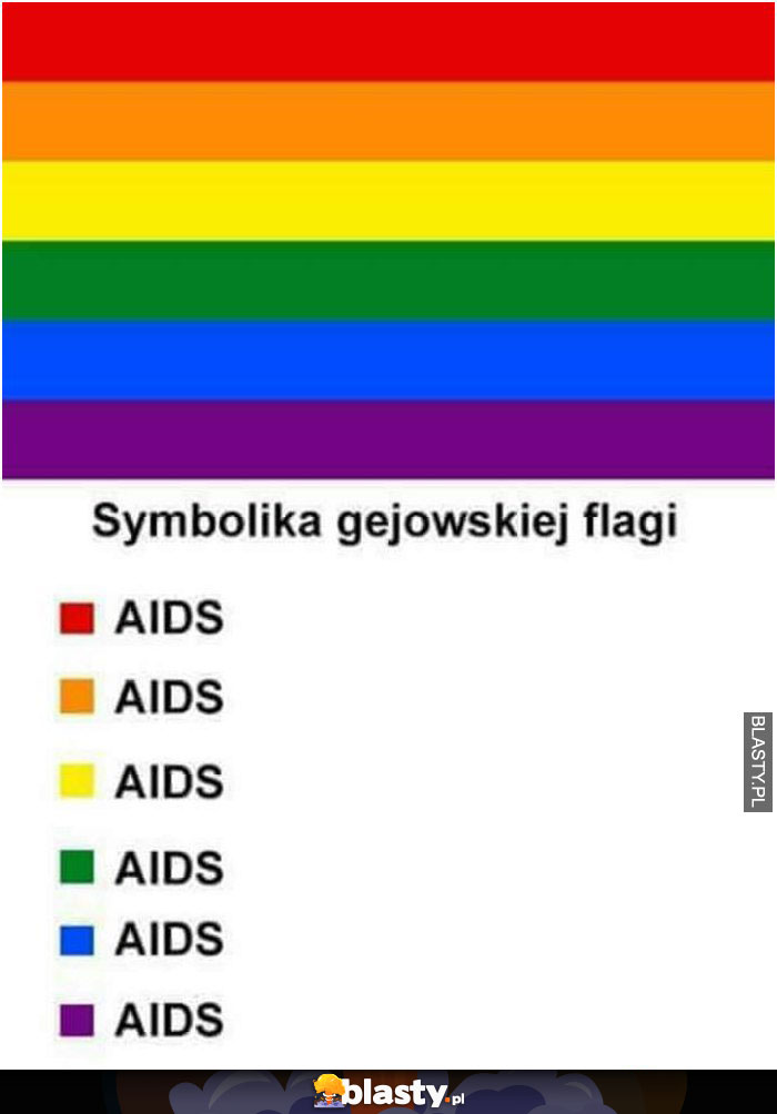 symbolika gejowskiej flagi