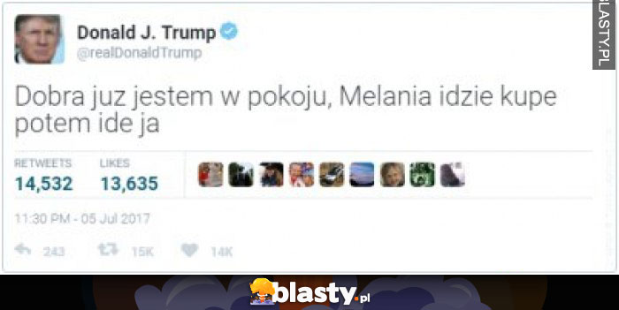 trump juz w domu