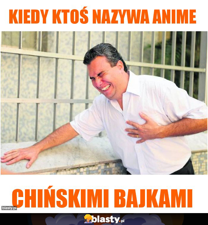 Kiedy ktoś nazywa anime