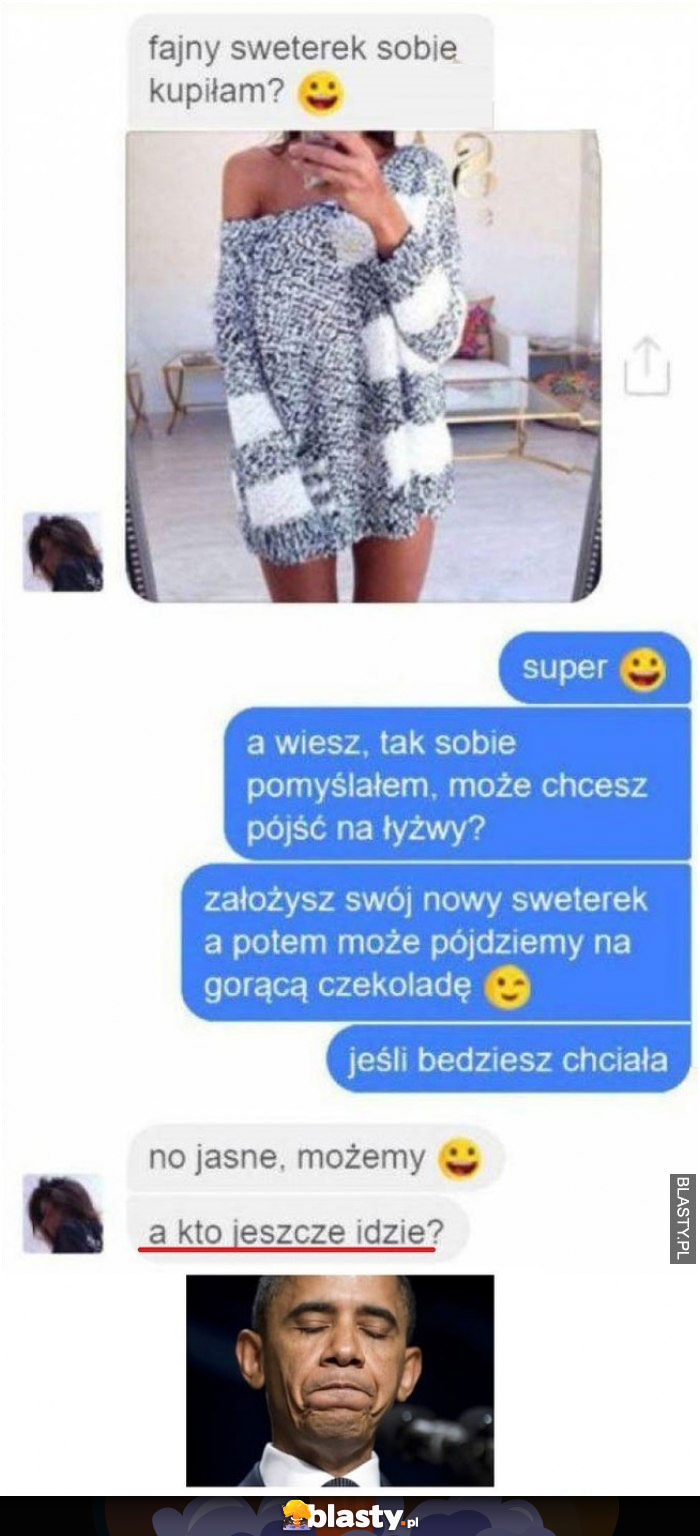 Ładny sweterek sobie kupiłam?