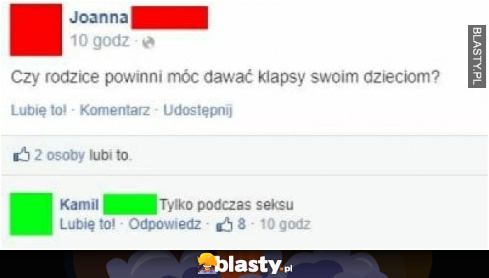 Czy rodzice powinni dawać klapsy swoim dzieciom