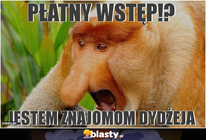 PŁATNY WSTĘP!?