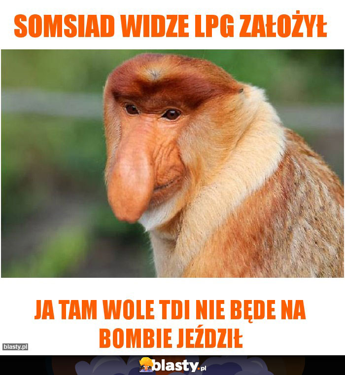 Somsiad widze lpg założył