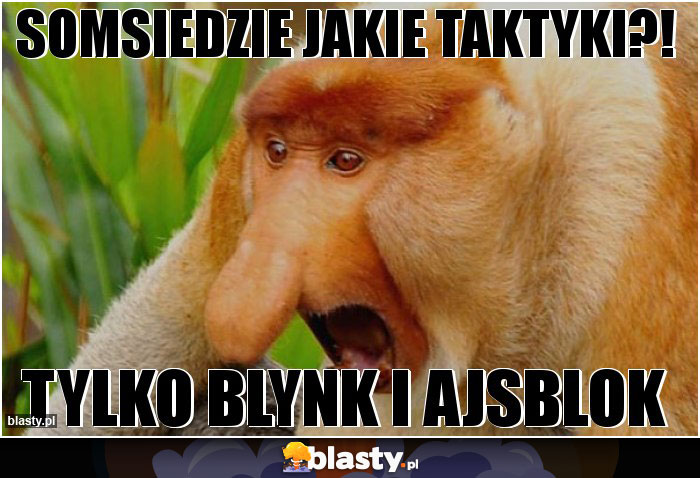 somsiedzie jakie taktyki?!