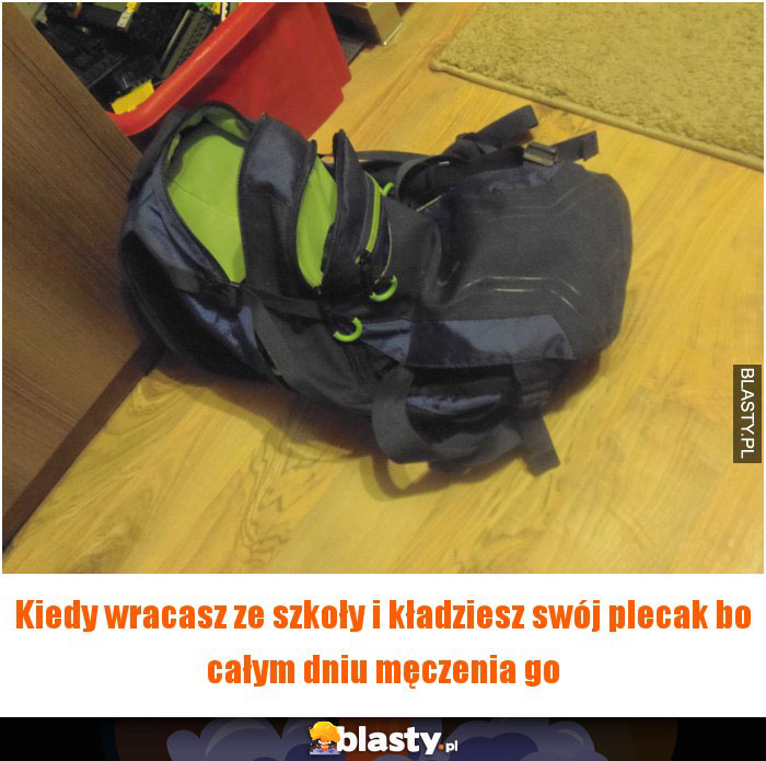 Umierający plecak