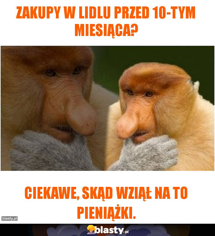 Zakupy w Lidlu przed 10-tym miesiąca?