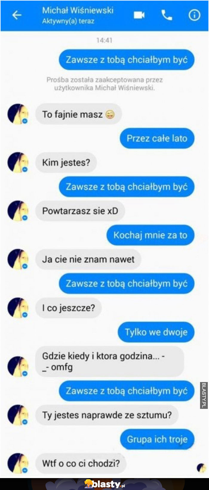 Zawsze z tobą chciałem być