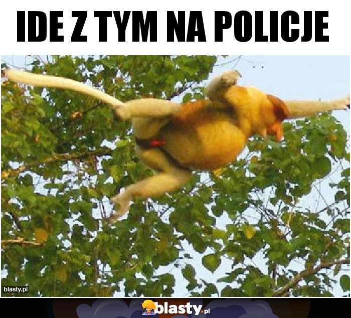 Ide z tym na policje