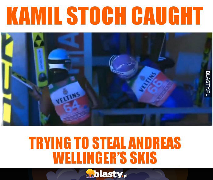 Kamil Stoch caught