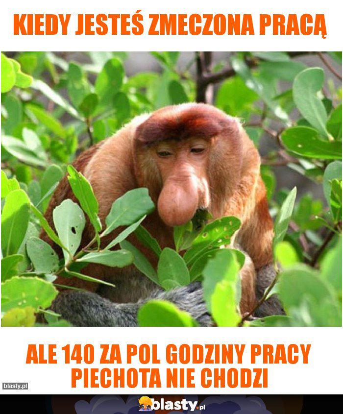 kiedy jesteś zmeczona pracą