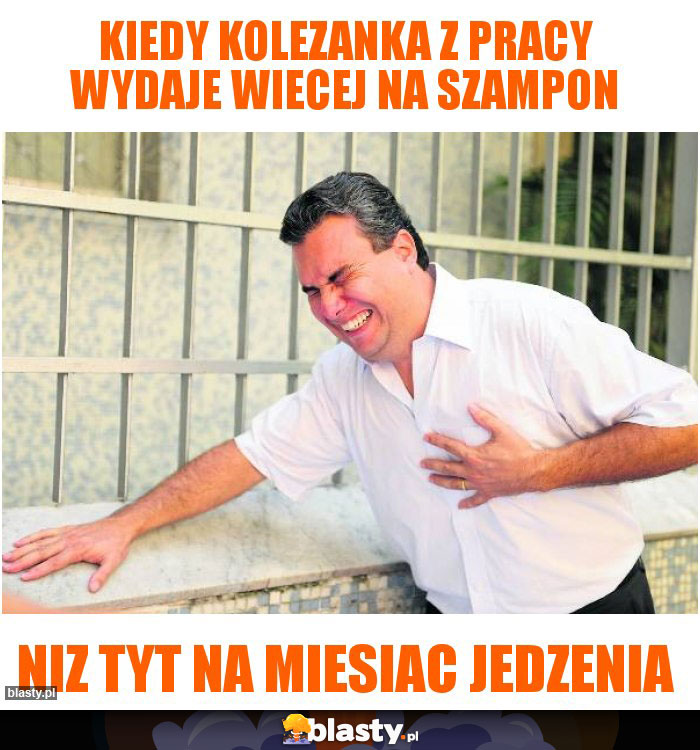 kiedy kolezanka z pracy wydaje wiecej na szampon