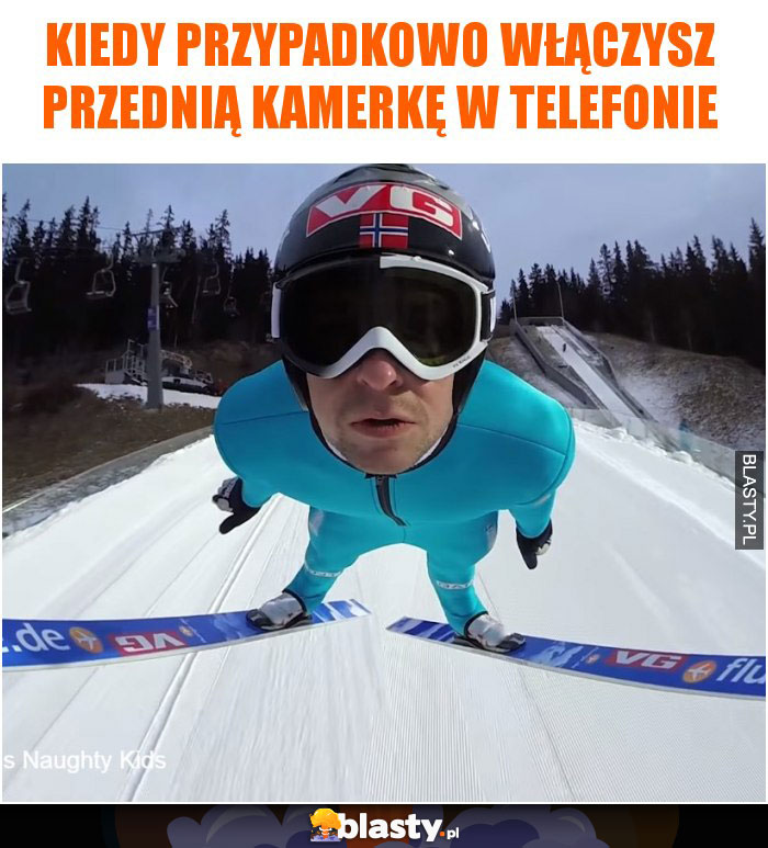 Kiedy przypadkowo włączysz przednią kamerkę w telefonie