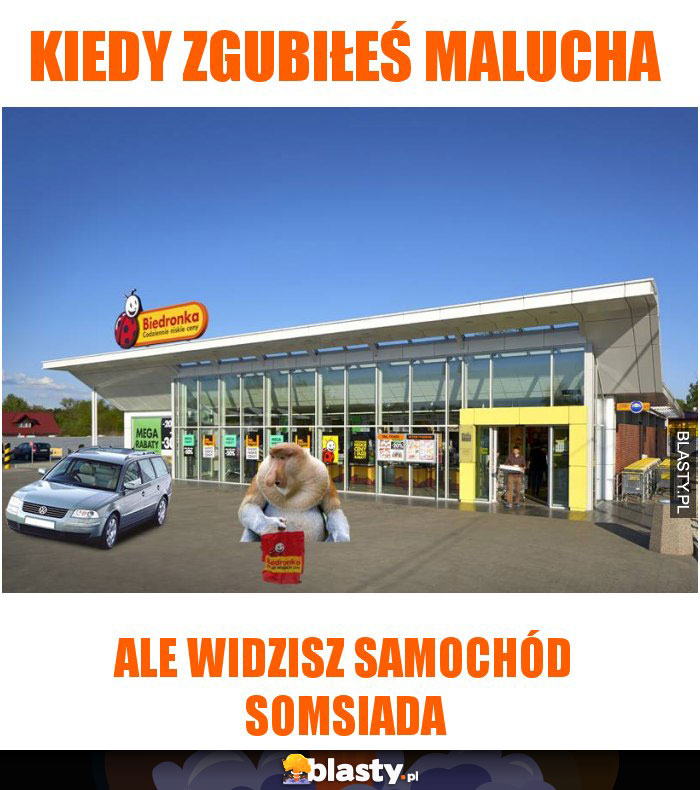 kiedy zgubiłeś malucha