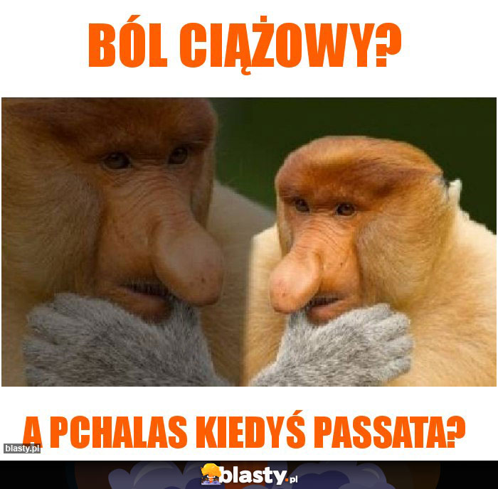 Ból ciążowy?