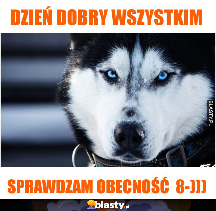 Dzień dobry wszystkim