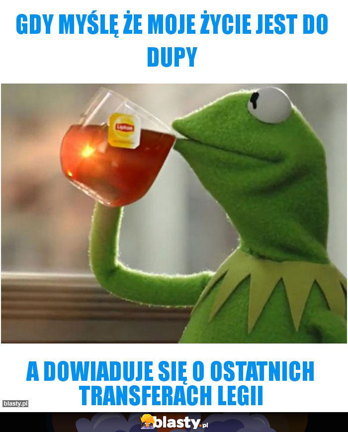 Gdy myślę że moje życie jest do dupy