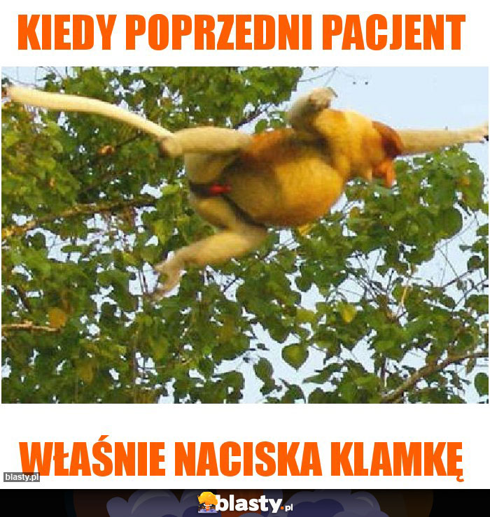 Kiedy poprzedni pacjent