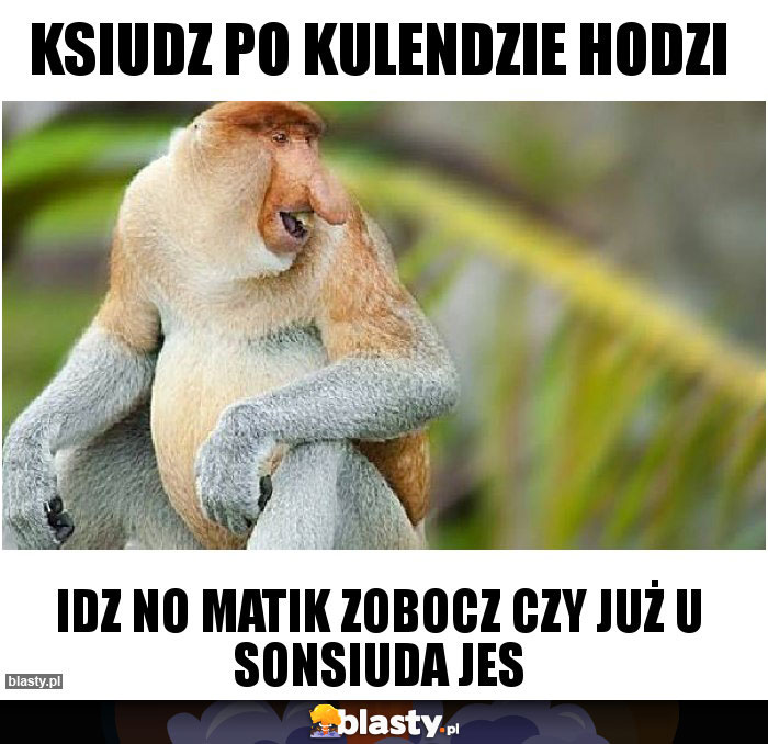 ksiudz po kulendzie hodzi