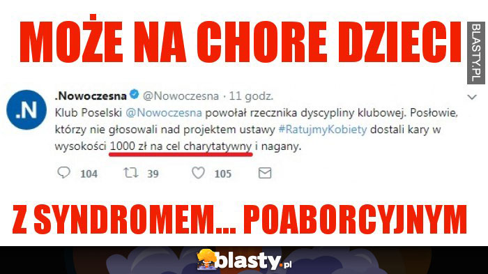 Może na chore dzieci