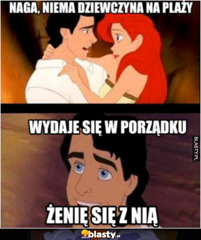 Naga, niema dziewczyna..