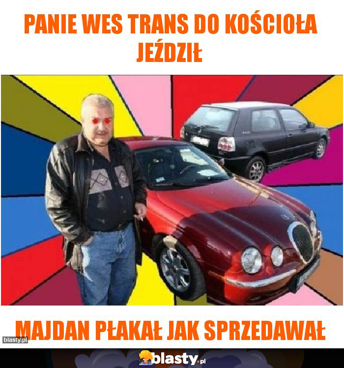 PANIE WES TRANS DO KOŚCIOŁA JEŹdził