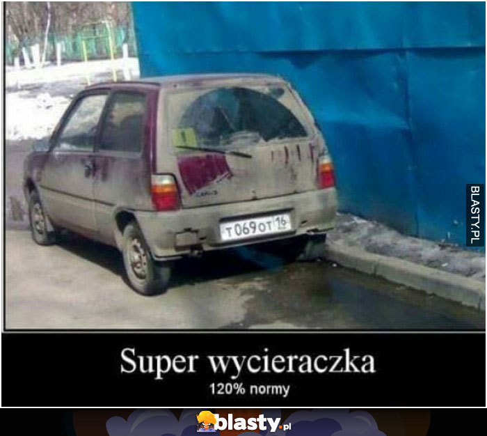 Super wycieraczka