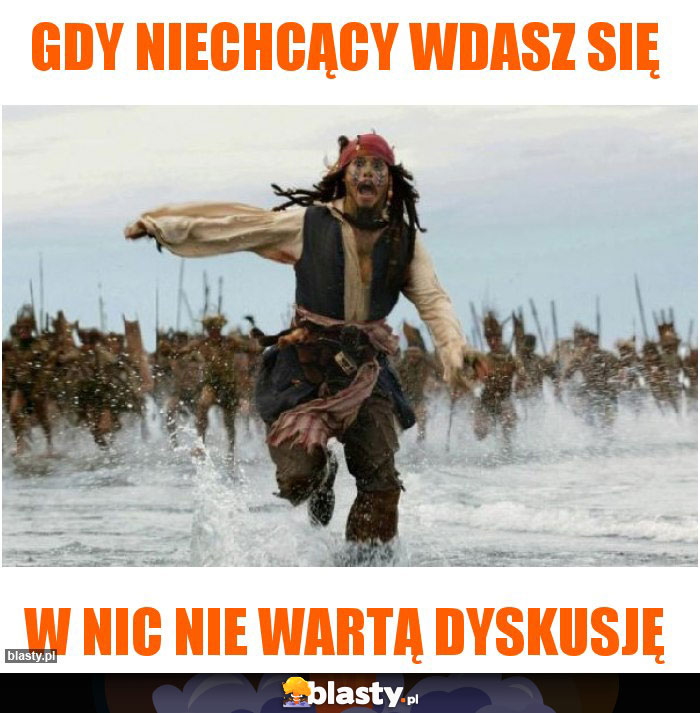 gdy niechcący wdasz się