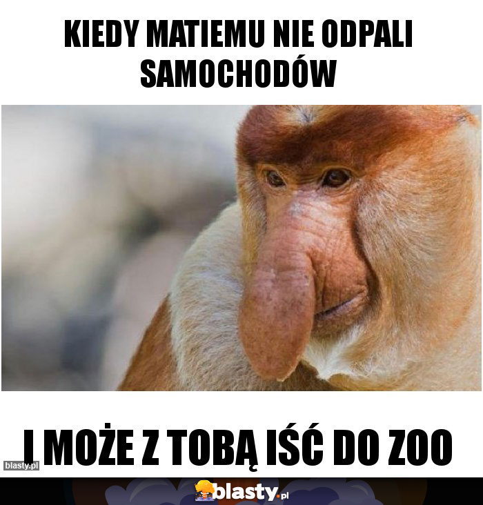 Kiedy matiemu nie odpali samochodów