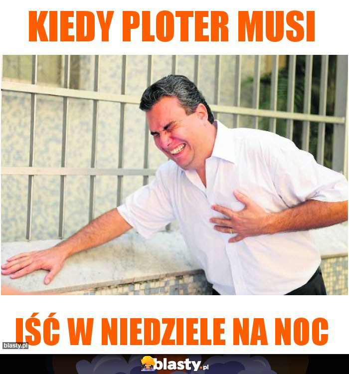 Kiedy ploter musi