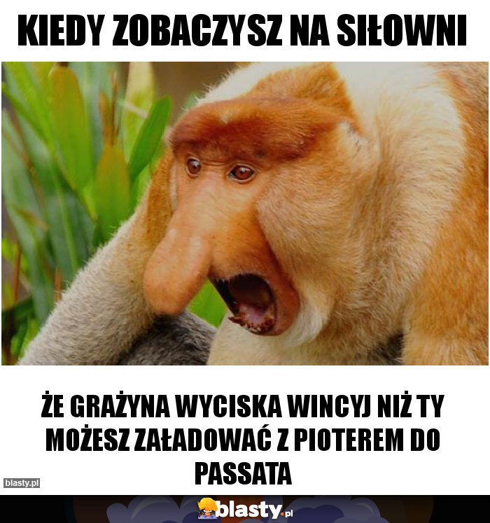 Kiedy zobaczysz na siłowni