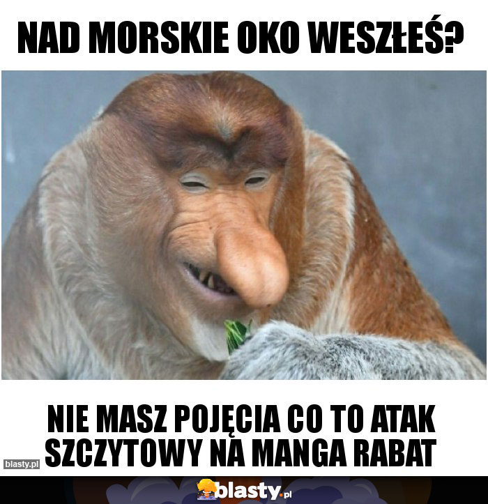 nad morskie oko weszłeś?