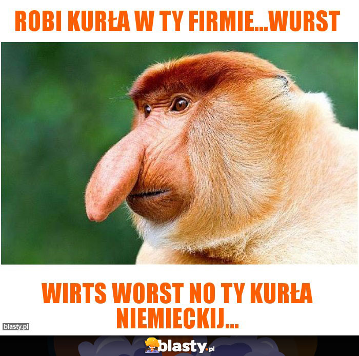 Robi kurła w ty firmie...wurst