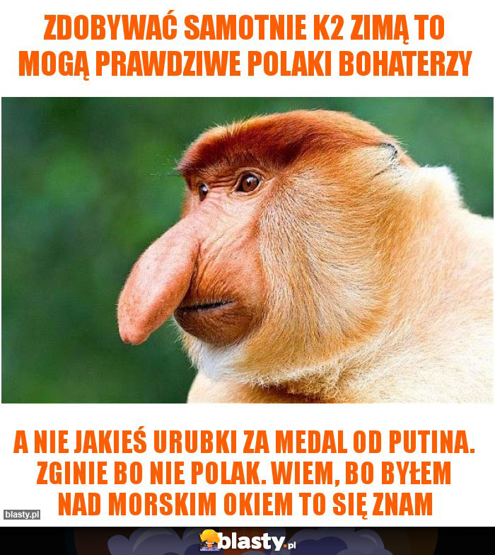 Zdobywać samotnie K2 zimą to mogą prawdziwe Polaki bohaterzy