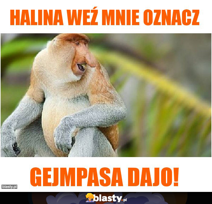 Halina weź mnie oznacz