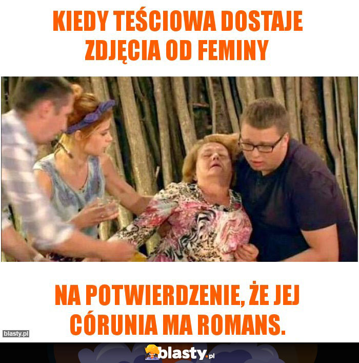 Kiedy teściowa dostaje zdjęcia od FEMINY