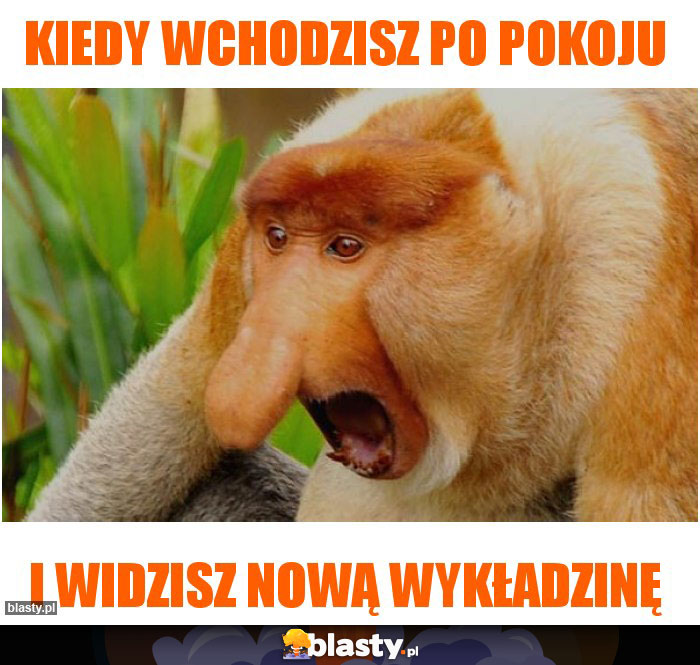 Kiedy wchodzisz po pokoju