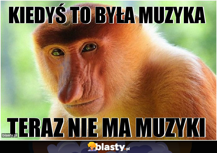 Kiedyś to była muzyka