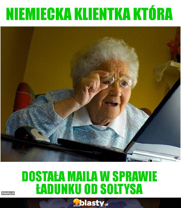 NIEMIECKA KLIENTKA KTÓRA