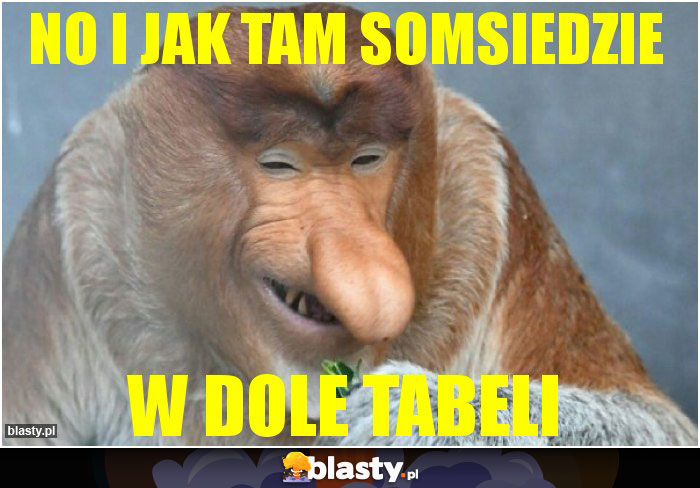 No i Jak tam somsiedzie