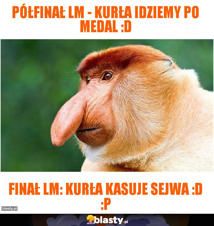 Półfinał LM - kurła idziemy po medal :D