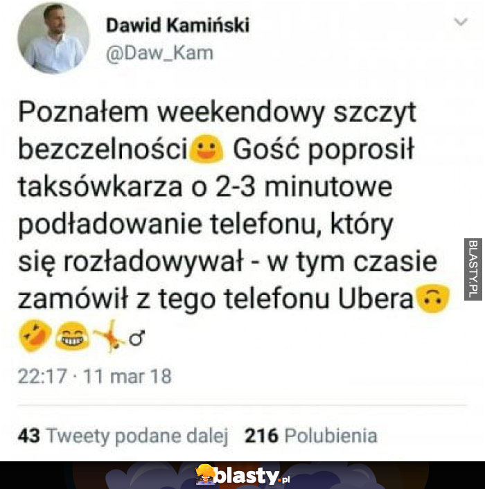 Szczyt bezczelności