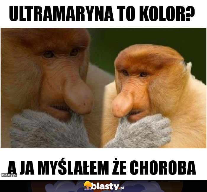 Ultramaryna to kolor?