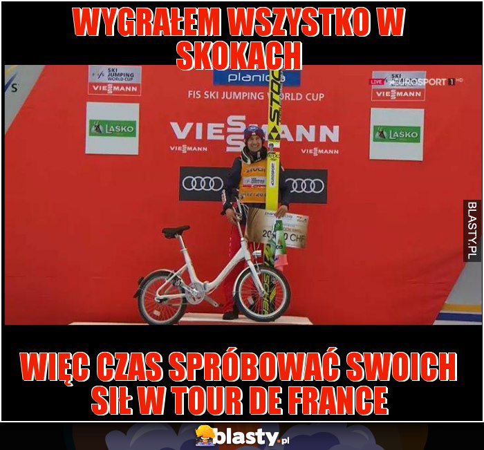 Wygrałem wszystko w skokach