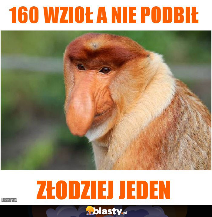 160 wzioł a nie podbił