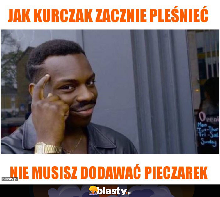 Jak kurczak zacznie pleśnieć