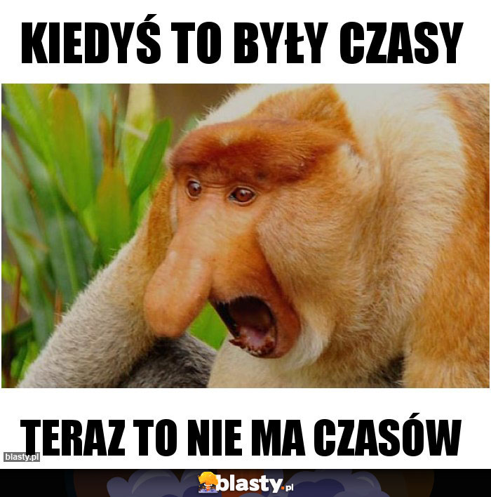 KIEDYŚ TO BYŁY CZASY