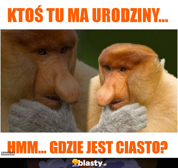 Ktoś tu ma urodziny...